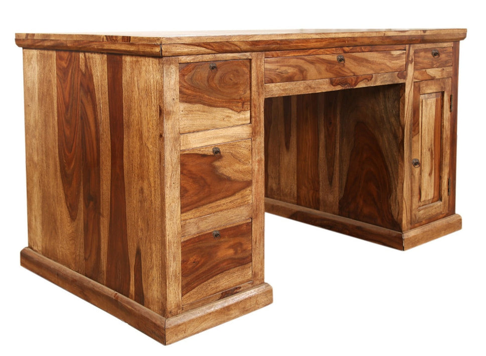 Mark Wooden Hand Carved Study Table