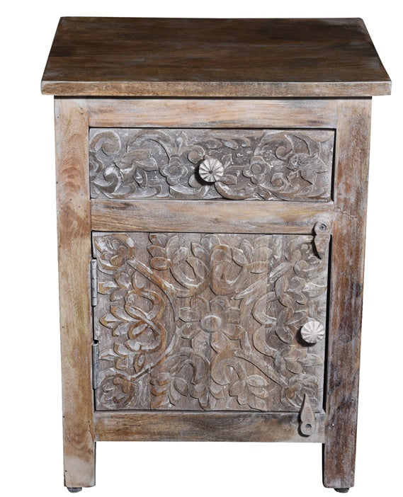 Lorre Wooden Bedside
