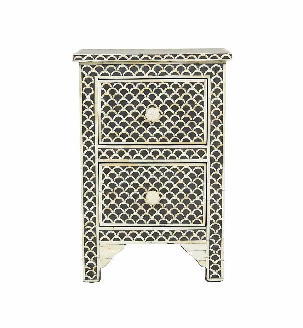 Jack Bone Inlay Bedside