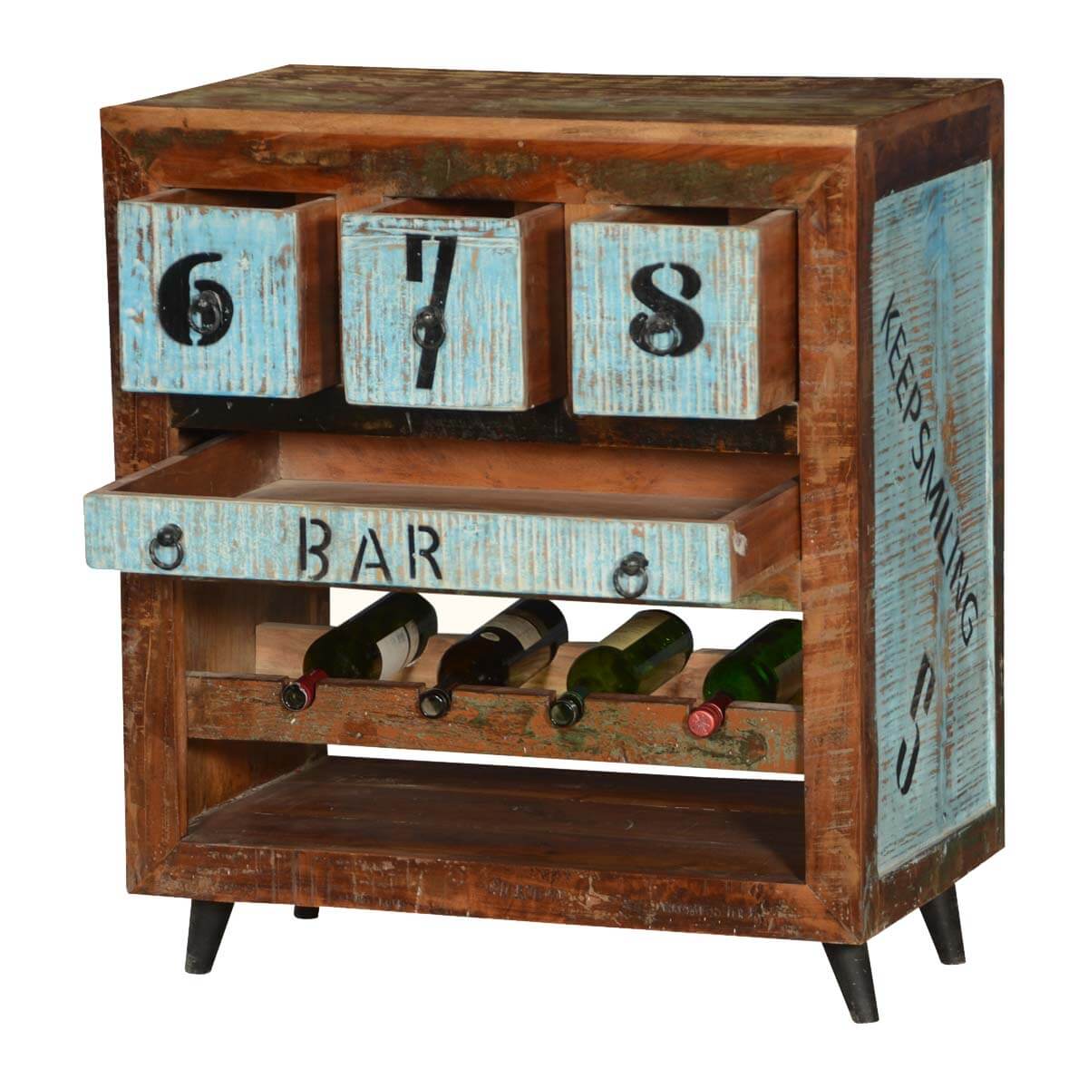 Tanner Wooden Bar Cabinet