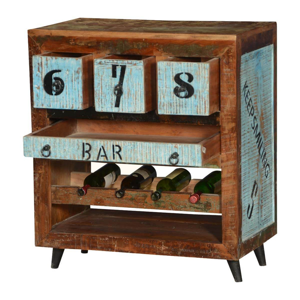 Tanner Wooden Bar Cabinet