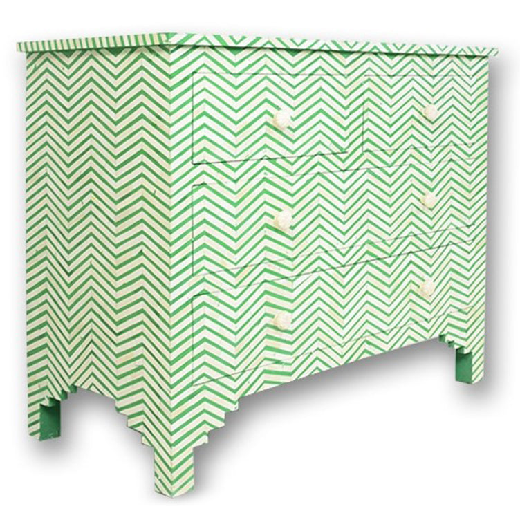 Isa Bone Inlay Chest of Drawer