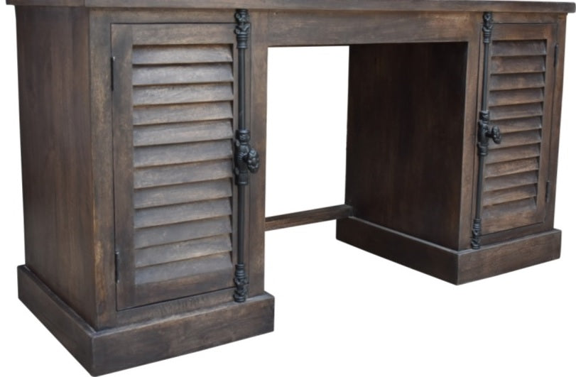 Erica Hand Carved Wooden Study Table