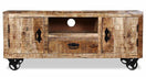 Switch Carmine Hand Carved Wooden TV Cabinet 2 image