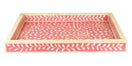 Switch Yashi Bone Inlay Tray with Floral Pattern 2 image