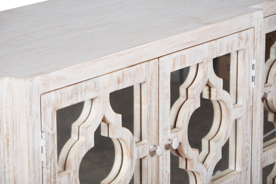 Joanna Hand Carved Wooden Sideboard