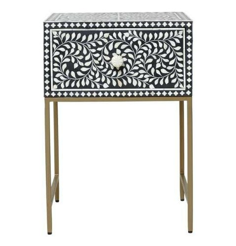 Jessi Bone Inlay Bedside