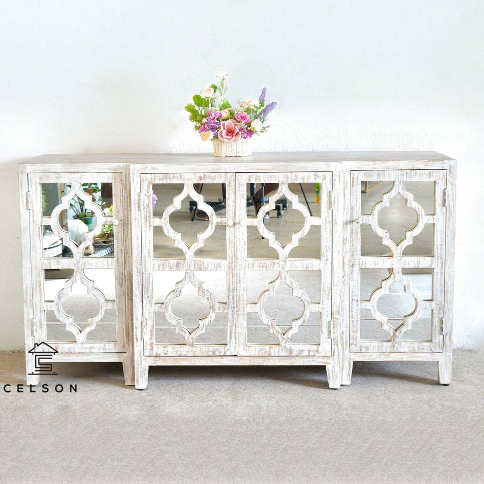 Joanna Hand Carved Wooden Sideboard