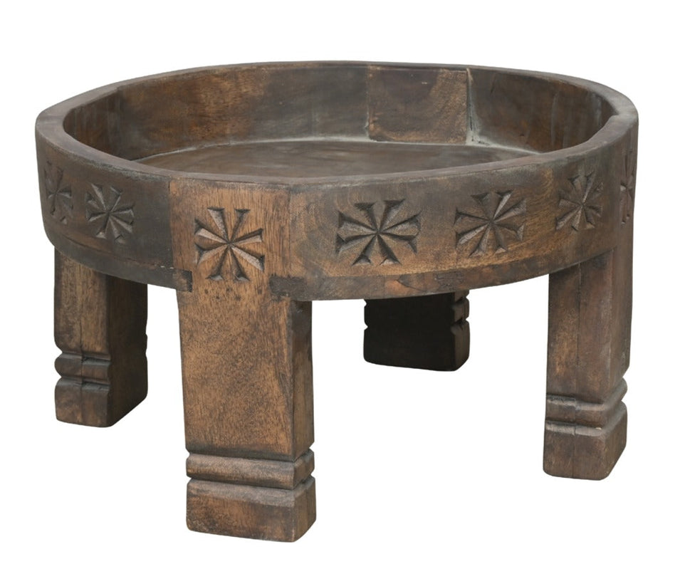 Jeter Carved Chakki Table