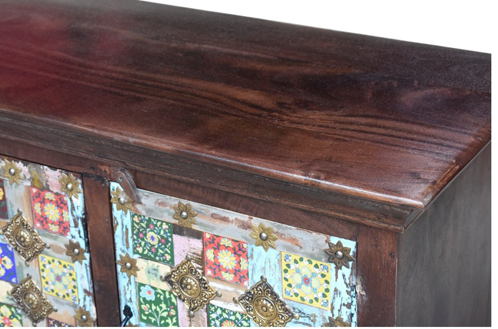 Carol Hand Carved Wooden Sideboard
