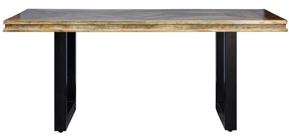 Bowie Hand Carved Wooden Dining Table
