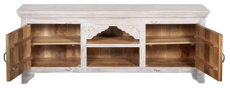Stella Carved Tile TV Cabinet