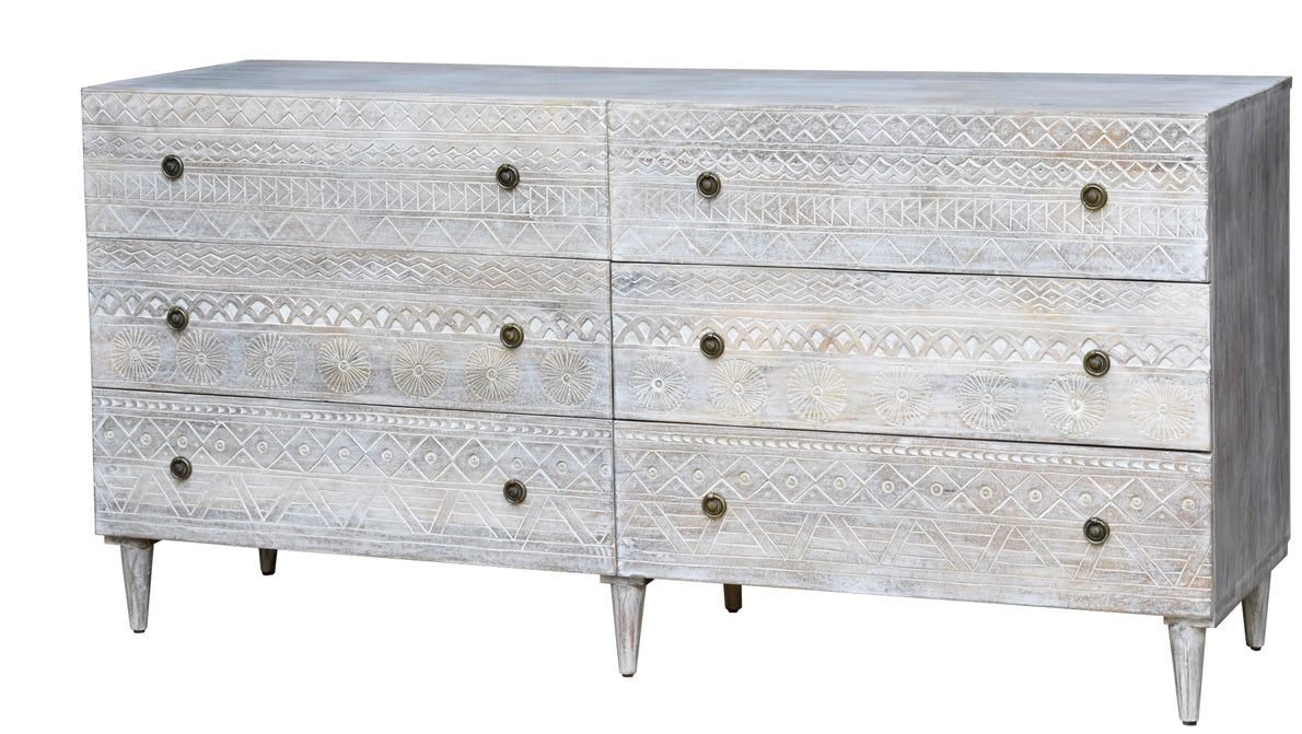 Cuoco Hand Carved SideBoard