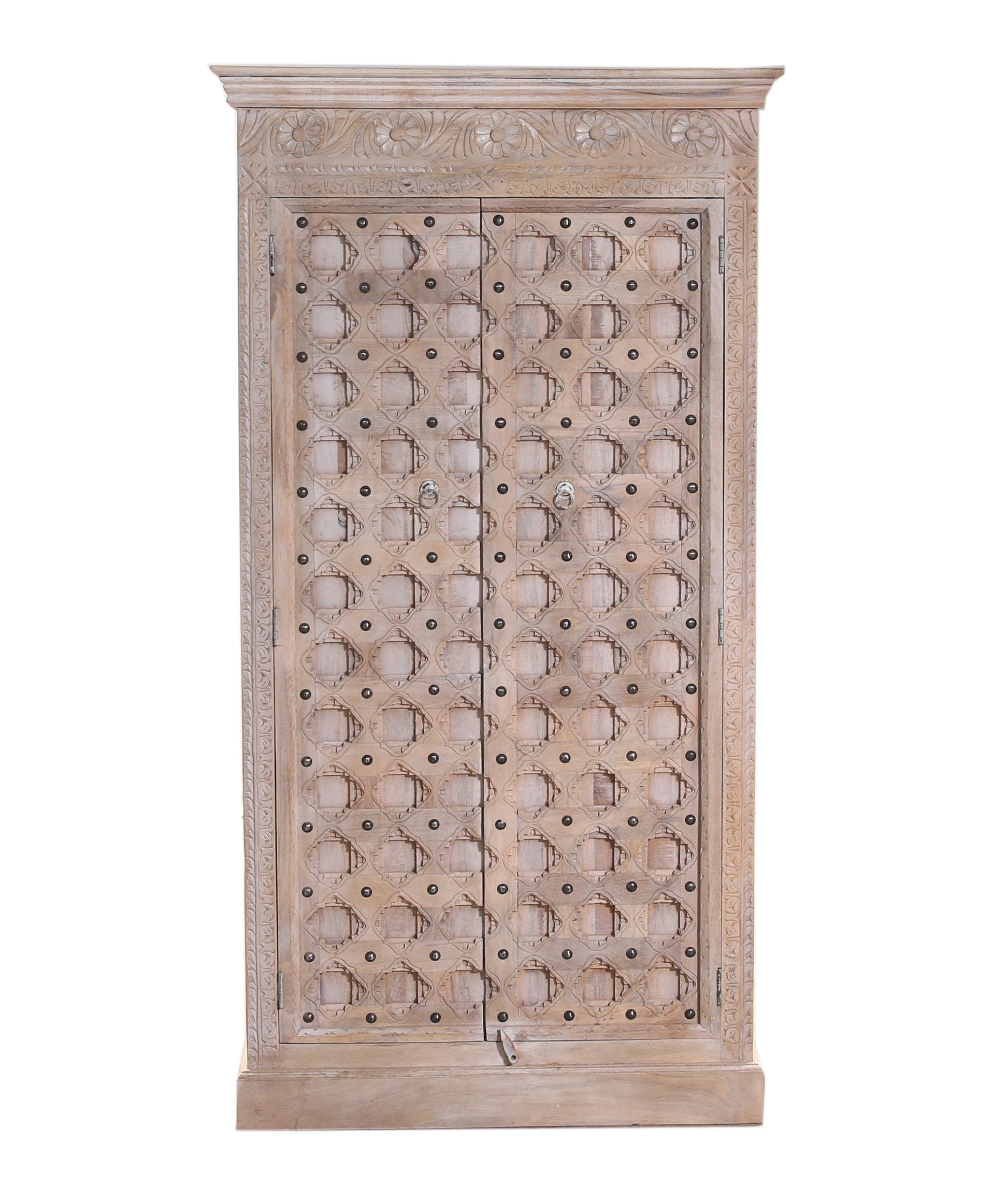 Saritha Hand Carved Almirah