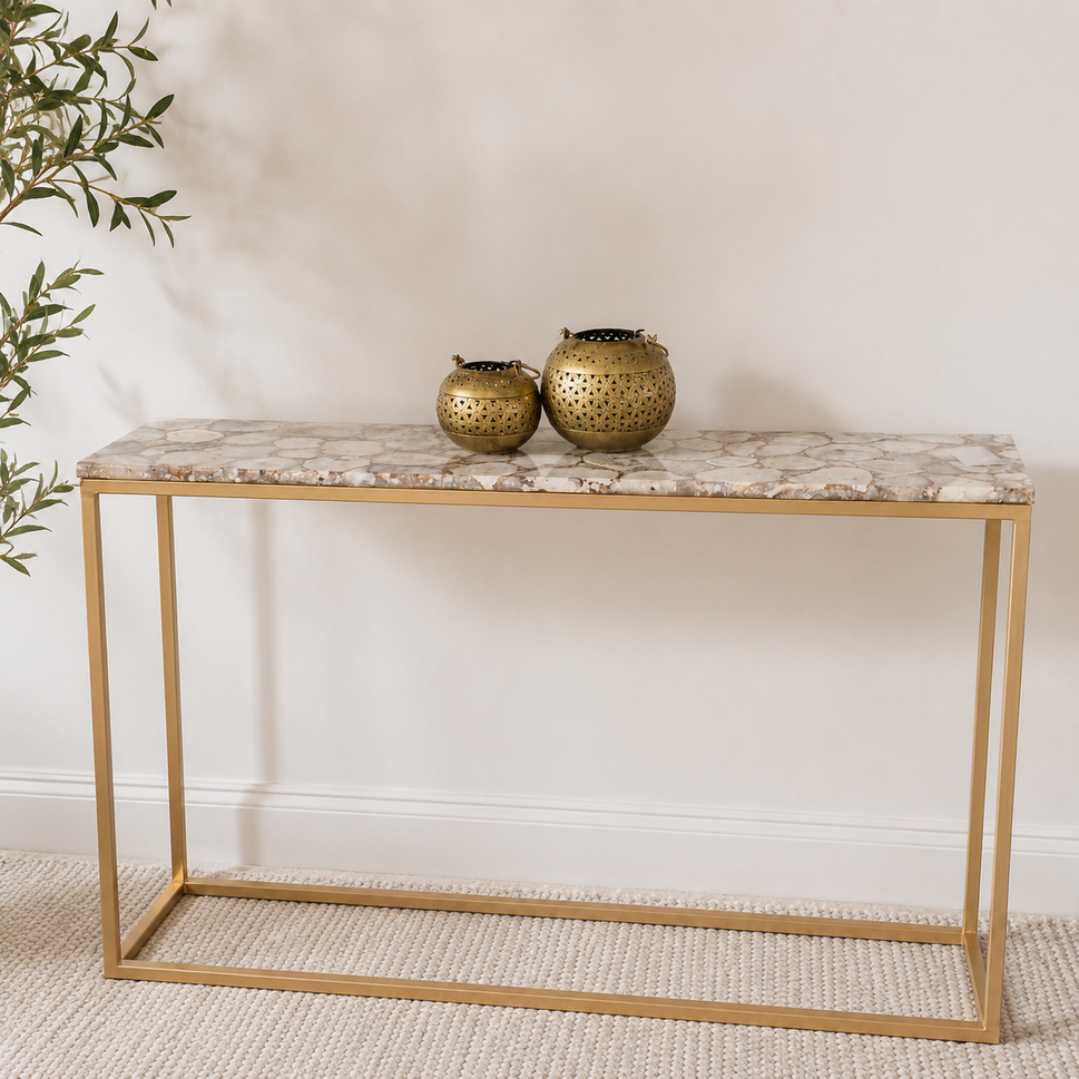 Kim Agate Console Table