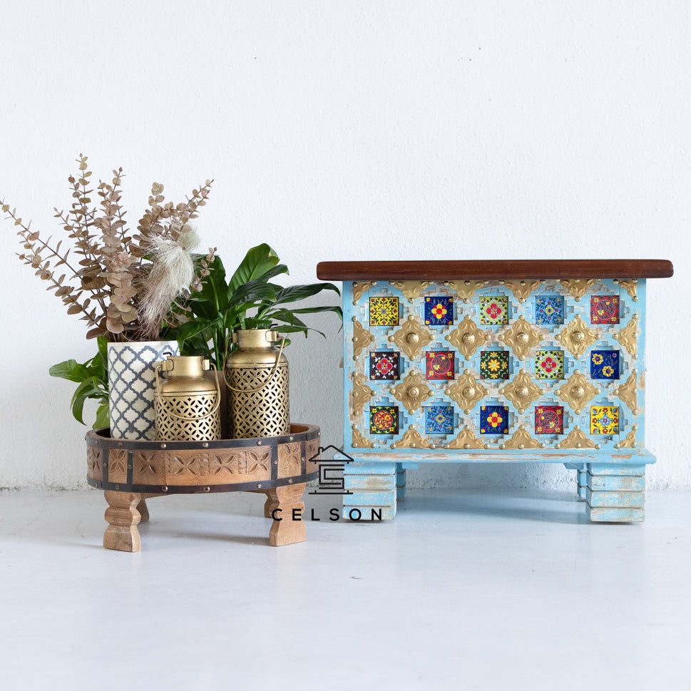 Zoe Brass & Tile Heritage Trunk