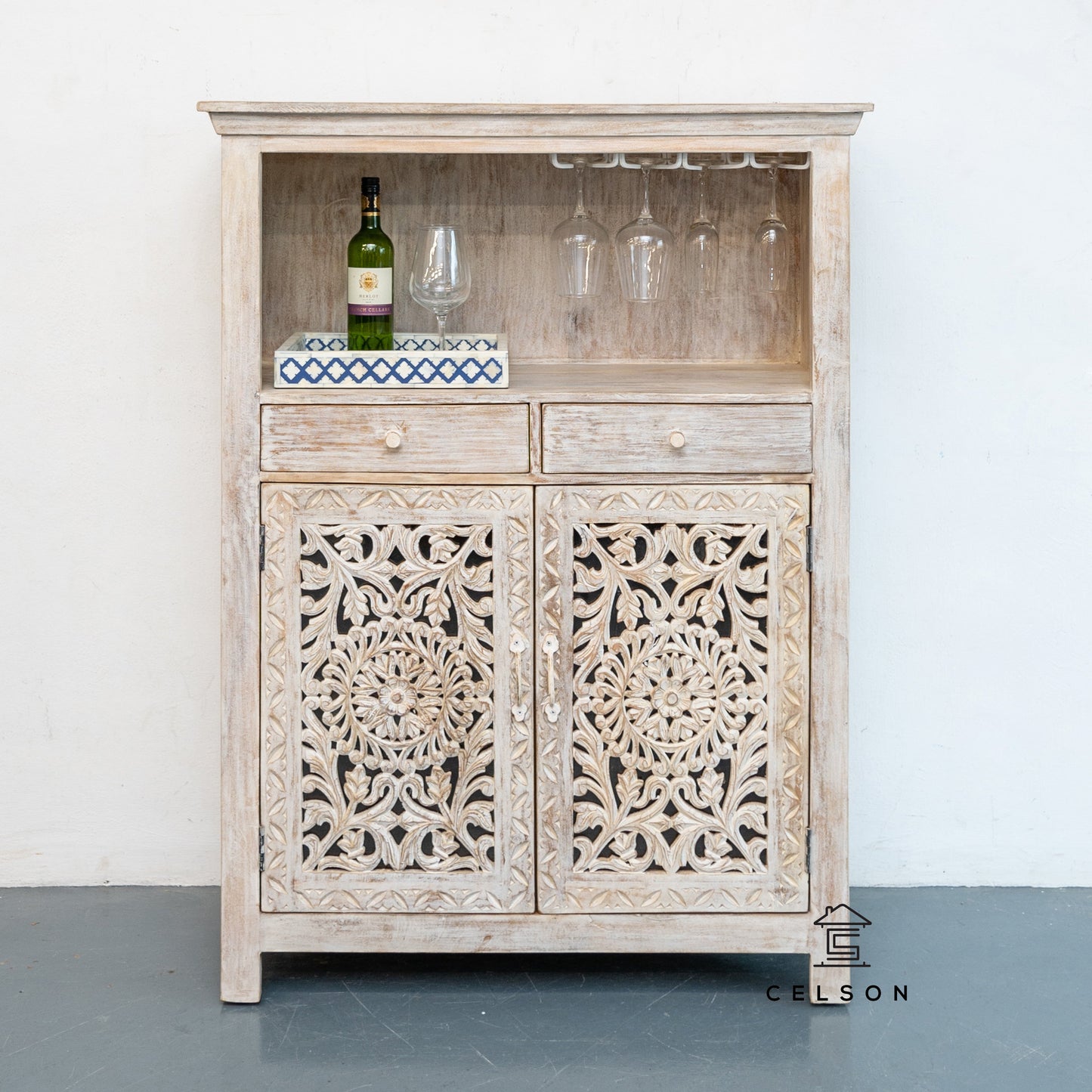 Emery Wooden Bar Counter