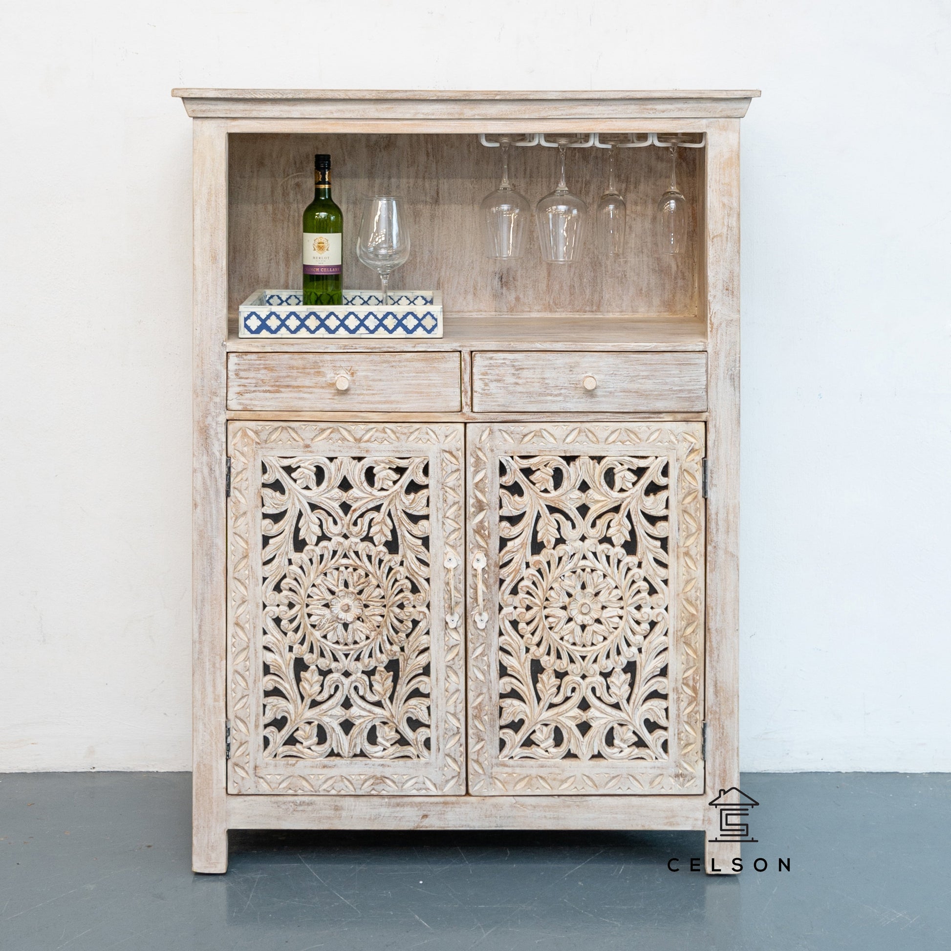 Emery Wooden Bar Counter