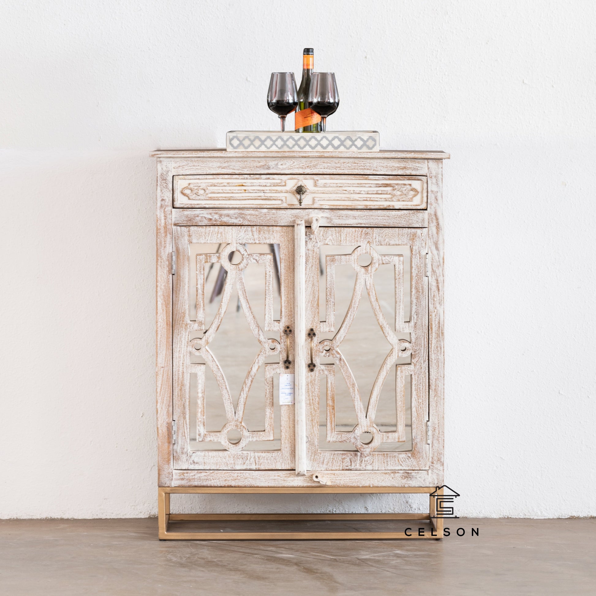 Bartolo Wooden Bar Cabinet