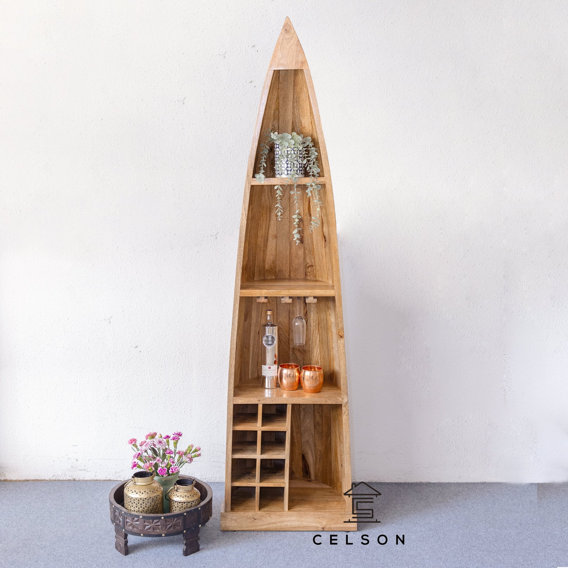 Palmi Boat Bar Cabinet