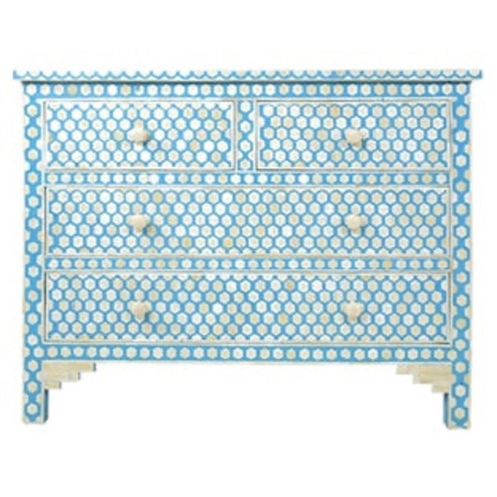 Hogun Bone Inlay Chest of Drawer