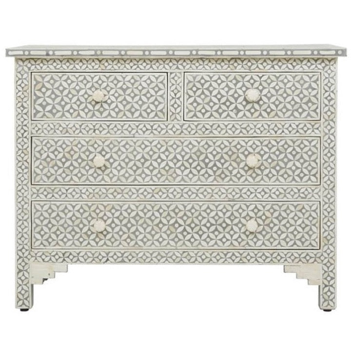 Zelda Bone Inlay Chest of Drawer