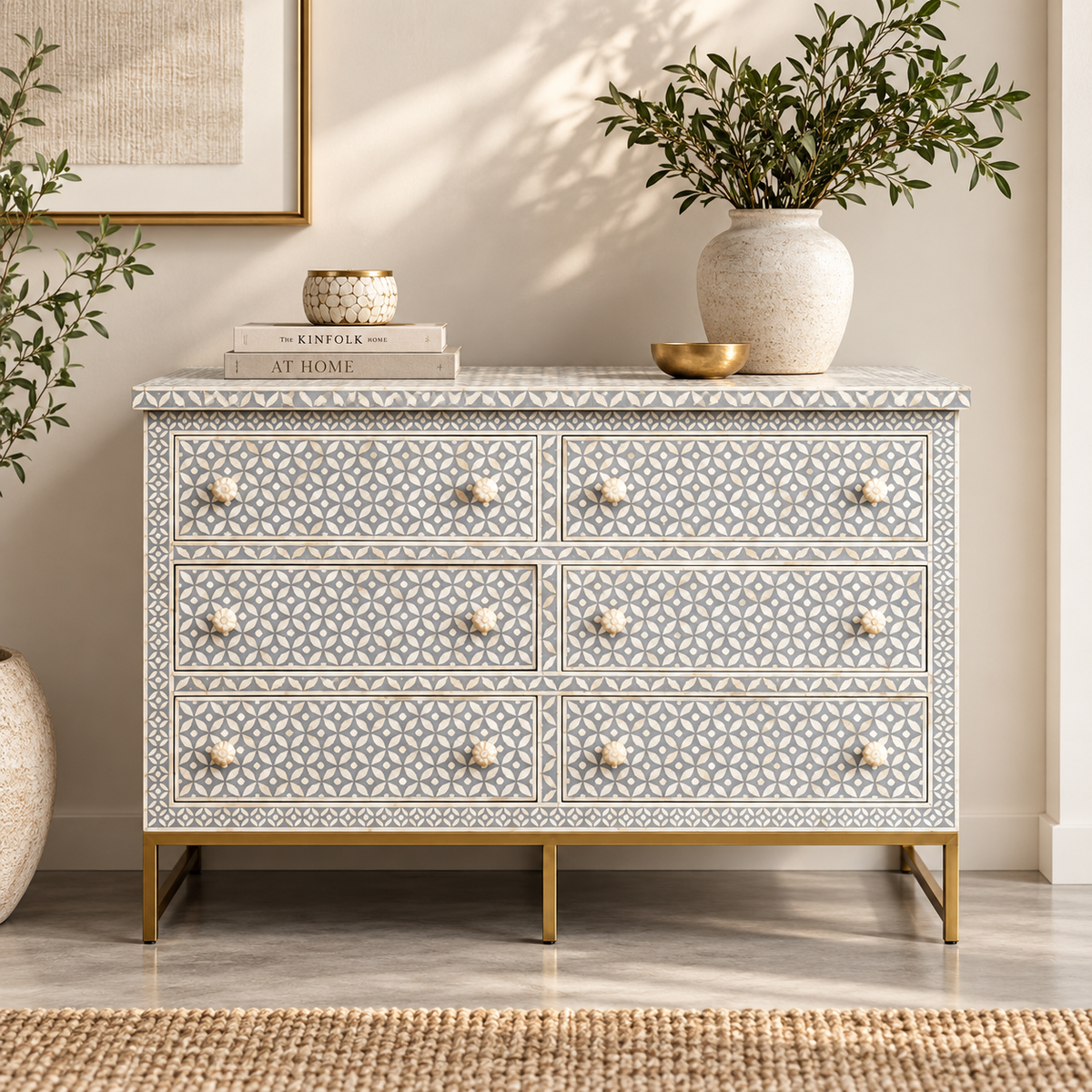 Neal Bone Inlay Dresser