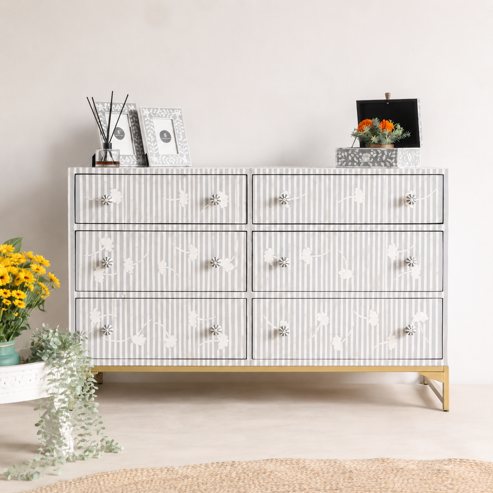 Stefer Bone Inlay Dresser