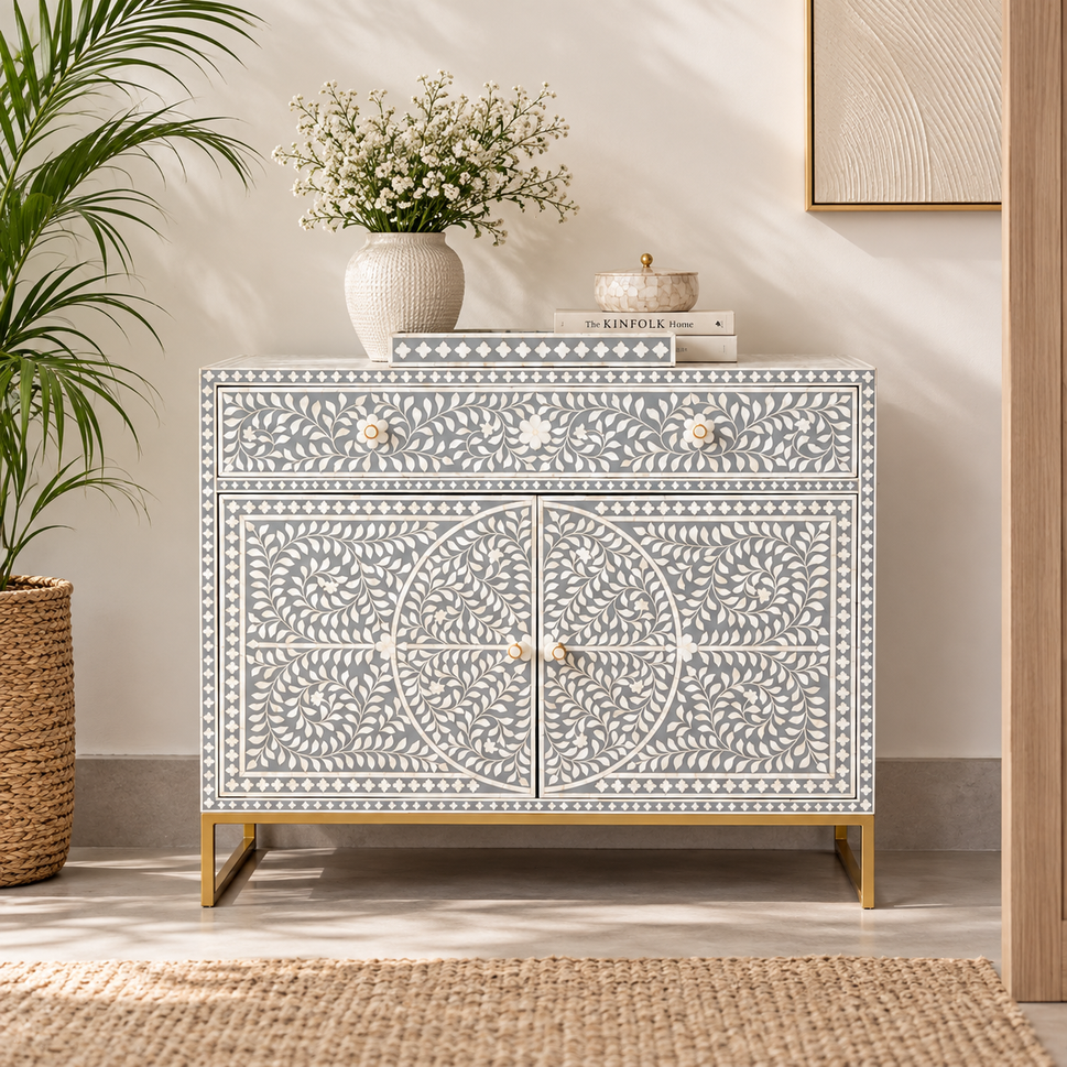 Lavie Bone Inlay Chest