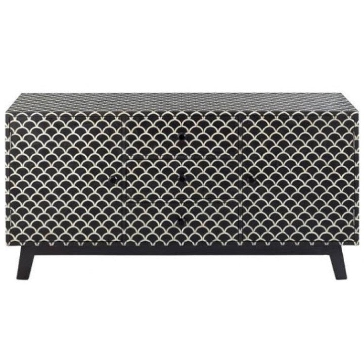 Erik Bone Inlay TV Console