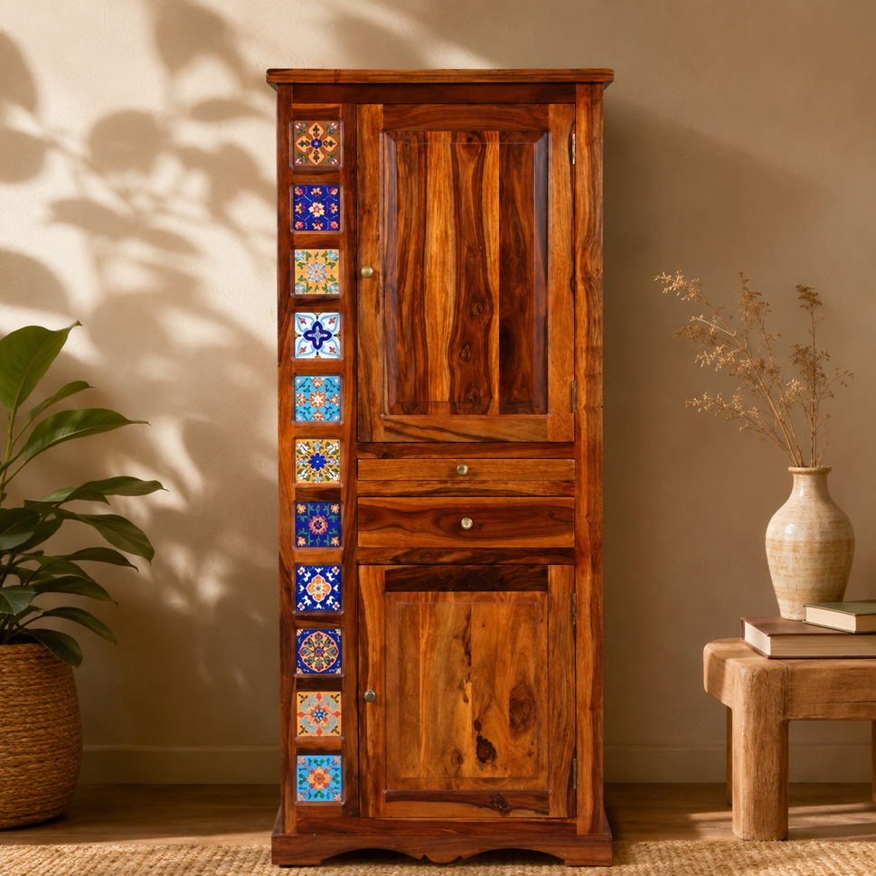 Sahira Wooden Bar Cabinet