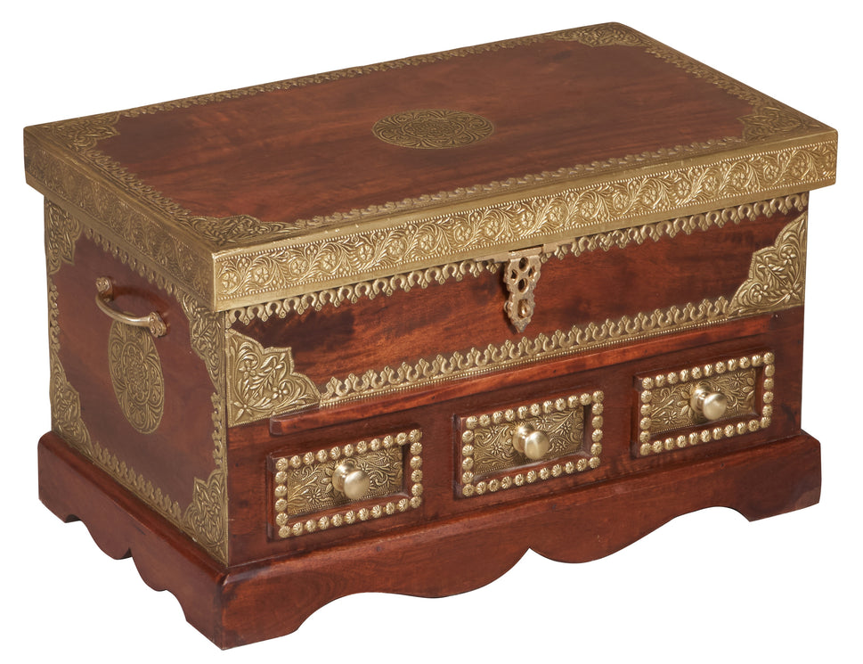 Isha Hand Carved  Coffee Table