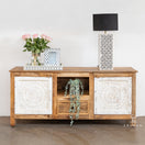 Switch Rome Hand Carved Wooden TV Cabinet 2 image