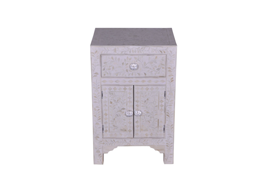 Bridget Bone Inlay Bedside