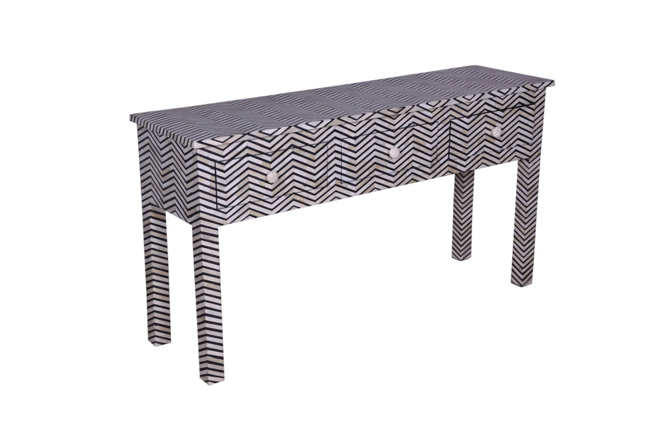 Vanya Bone Inlay Console Table