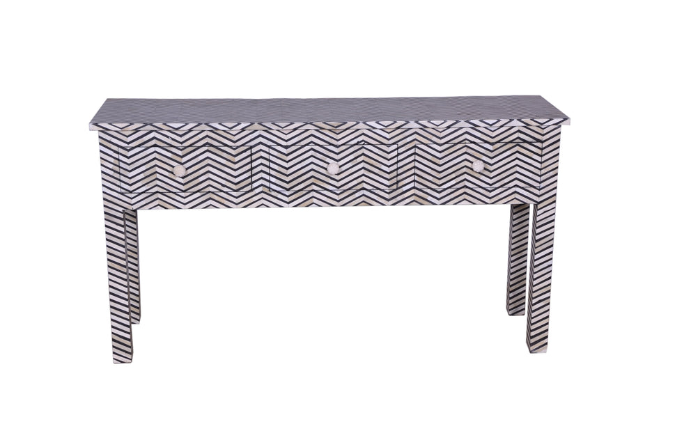 Vanya Bone Inlay Console Table