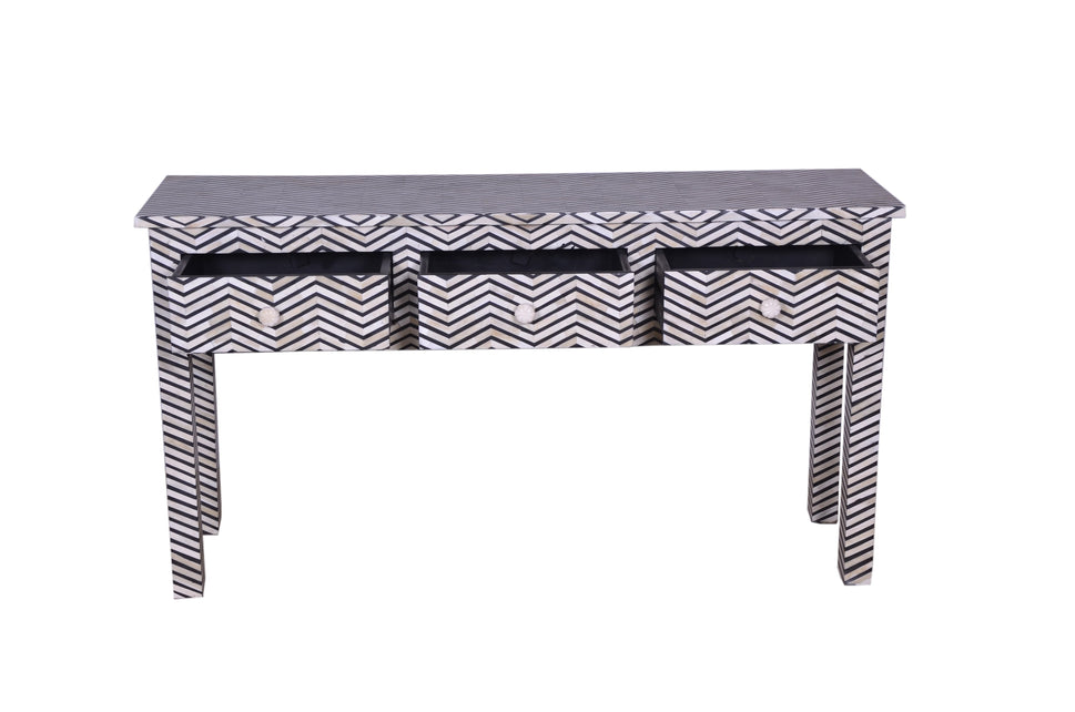 Vanya Bone Inlay Console Table