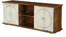Switch Simmon Hand Carved Wooden TV Cabinet 3 image