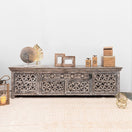 Switch Robin Hand Carved Wooden TV Cabinet 2 image