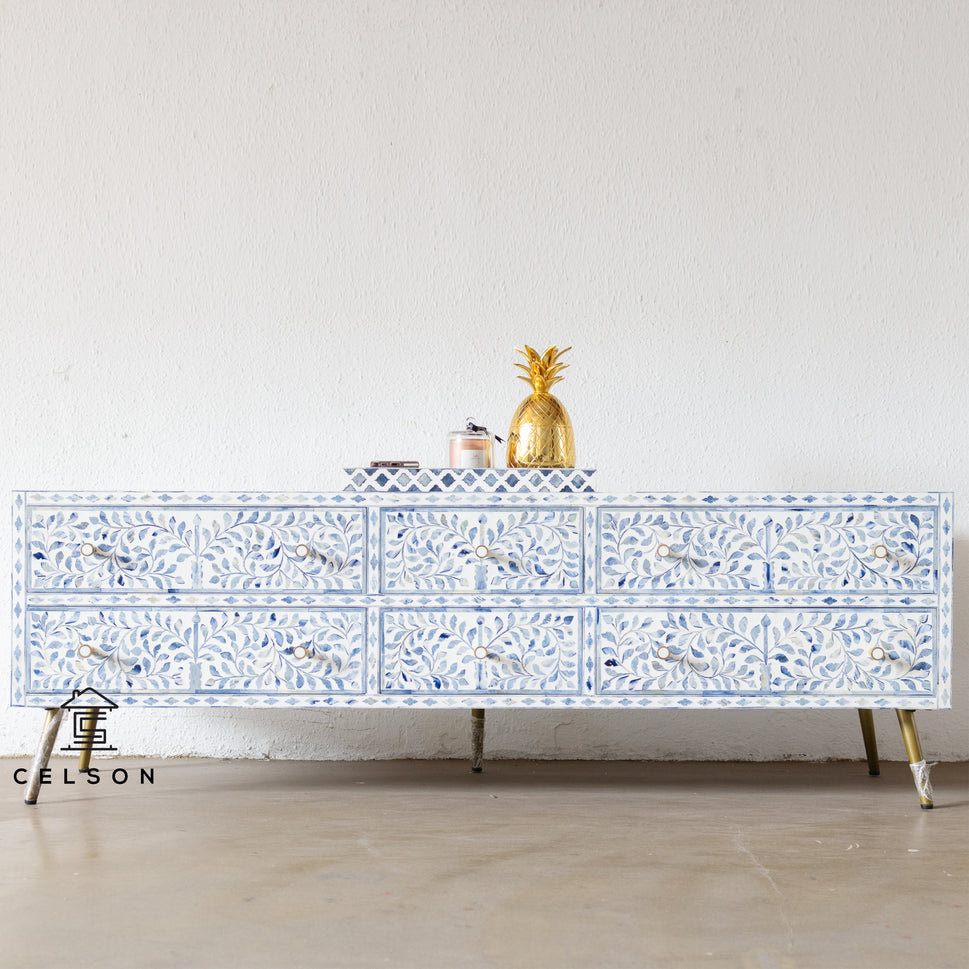 Neera Bone Inlay TV Cabinet