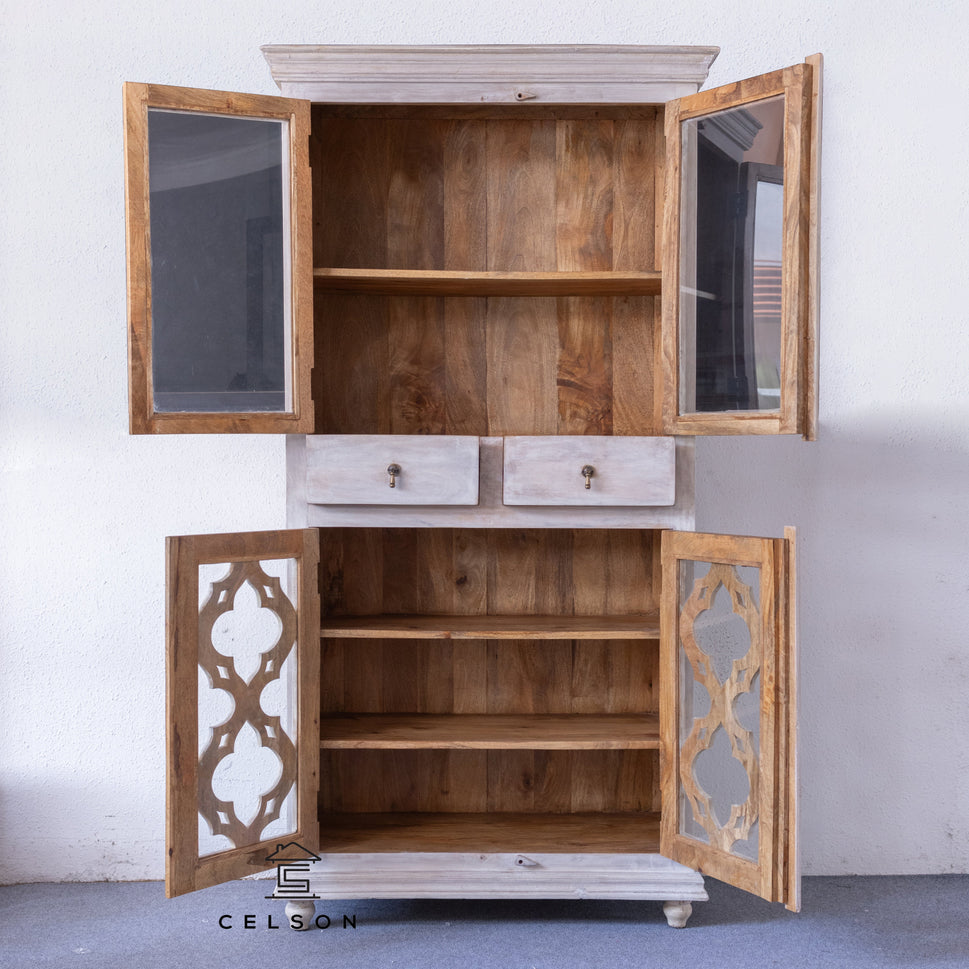 Romil Carved Bookcase