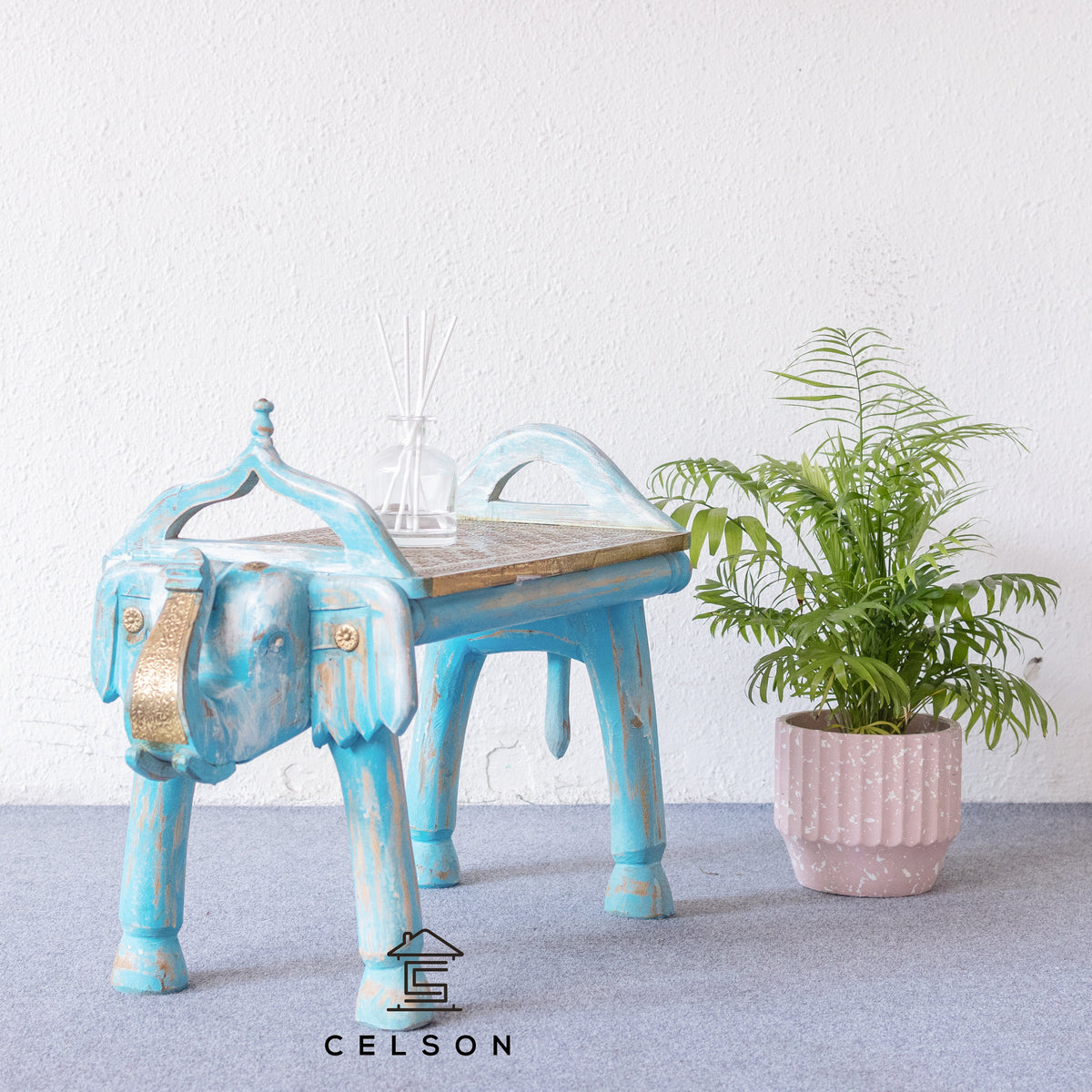 Jiva Carved Elephant