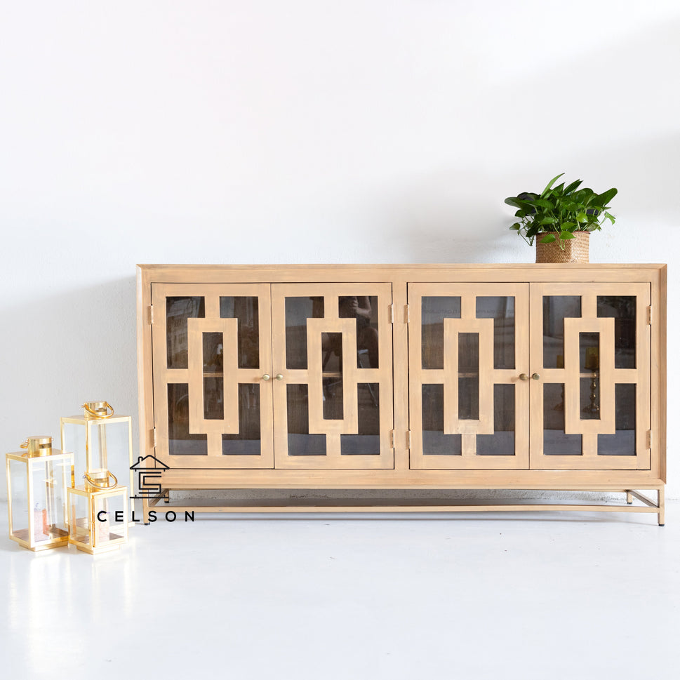 Howard Carved Wooden SideBoard