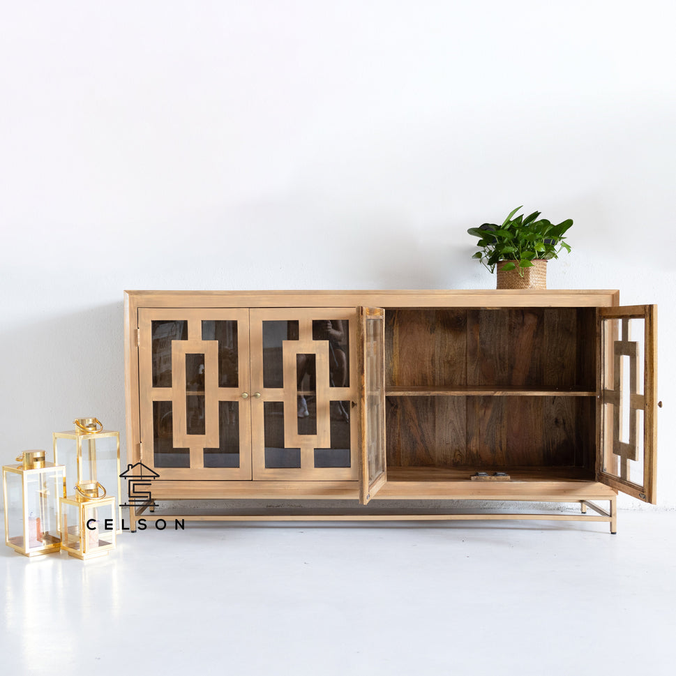Howard Carved Wooden SideBoard