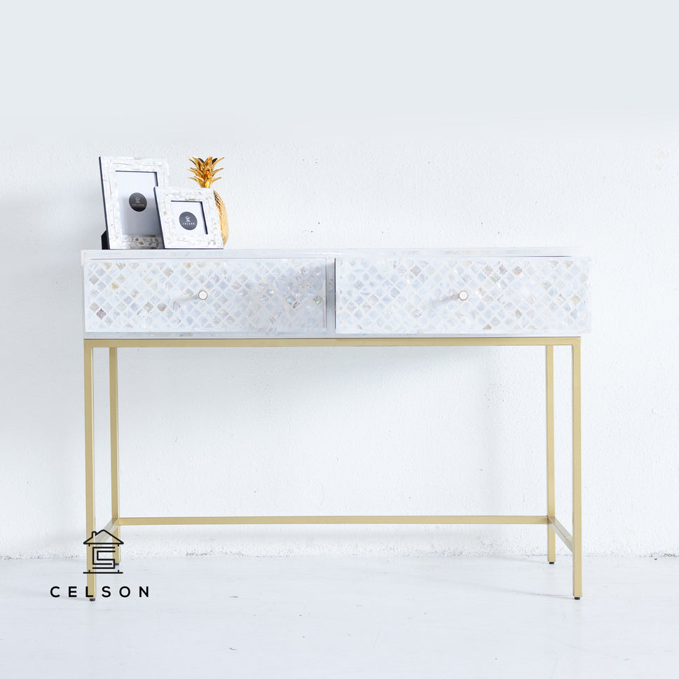 Laura MOP Inlay Console Table