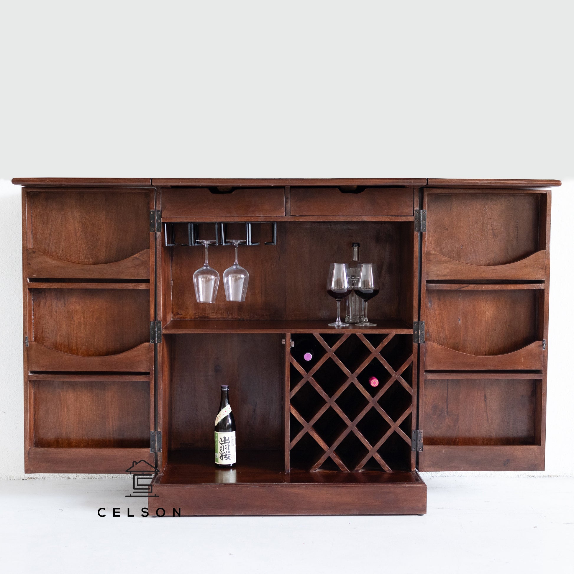 Terry Tile Bar Cabinet