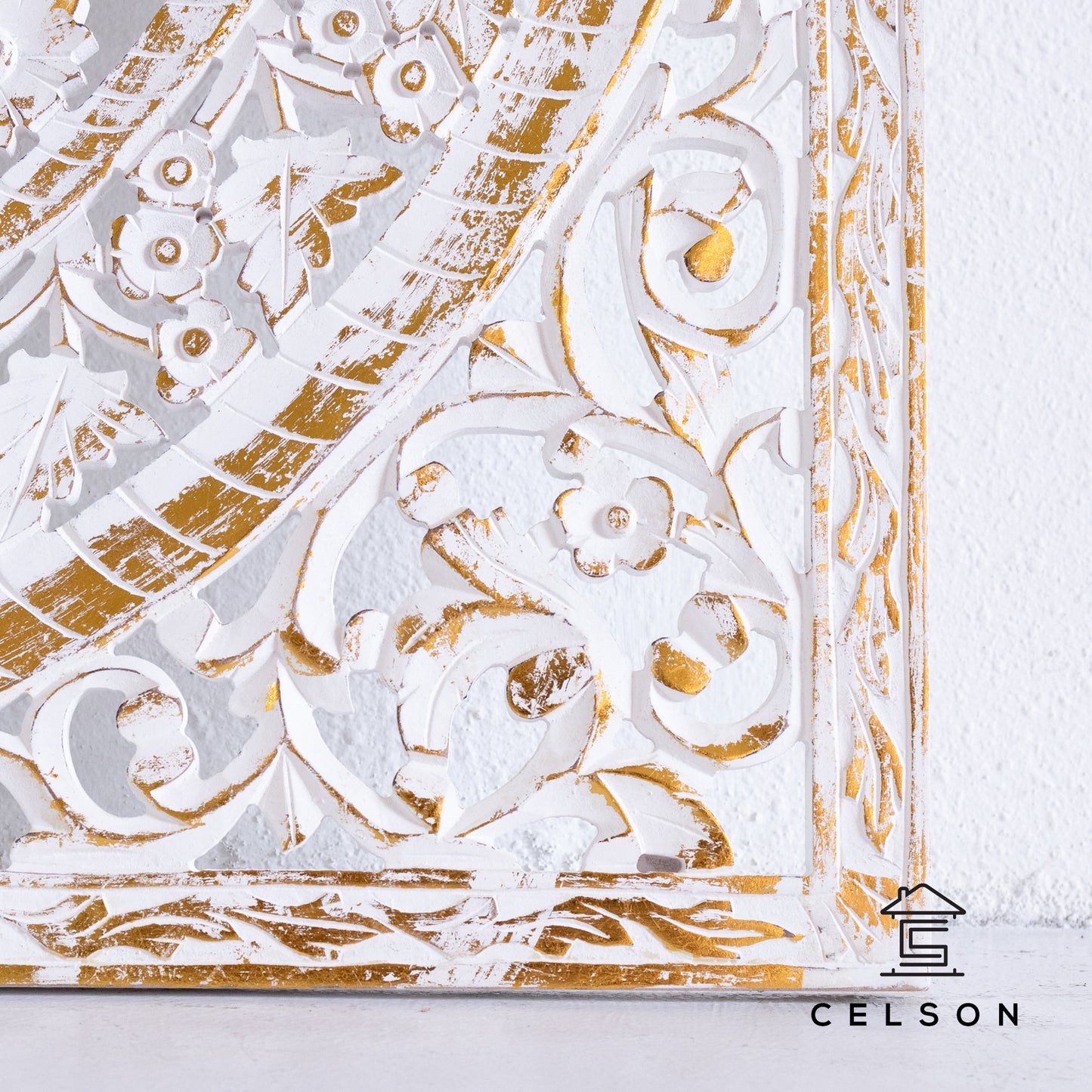 Liza Carved Wall Panel