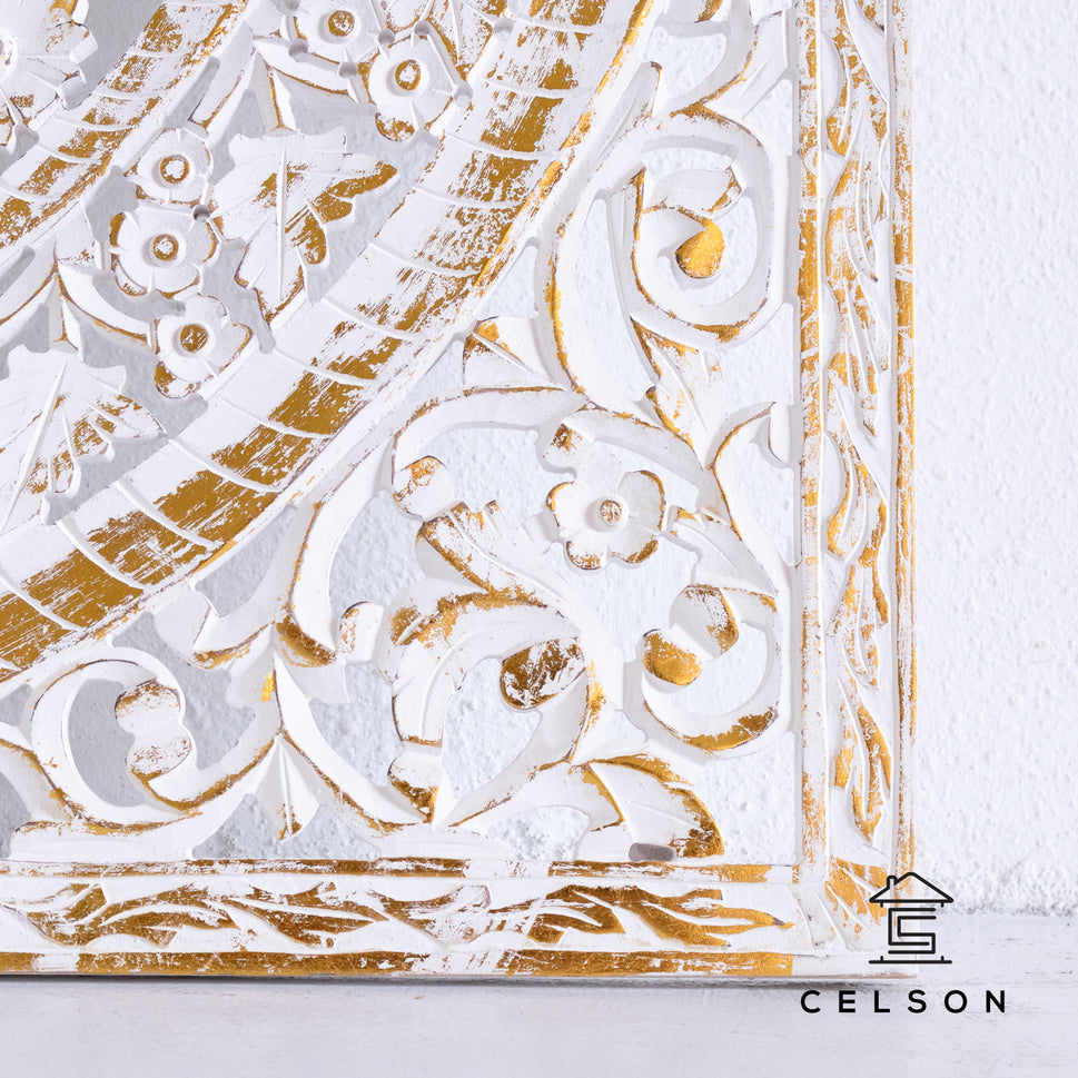 Liza Carved Wall Panel