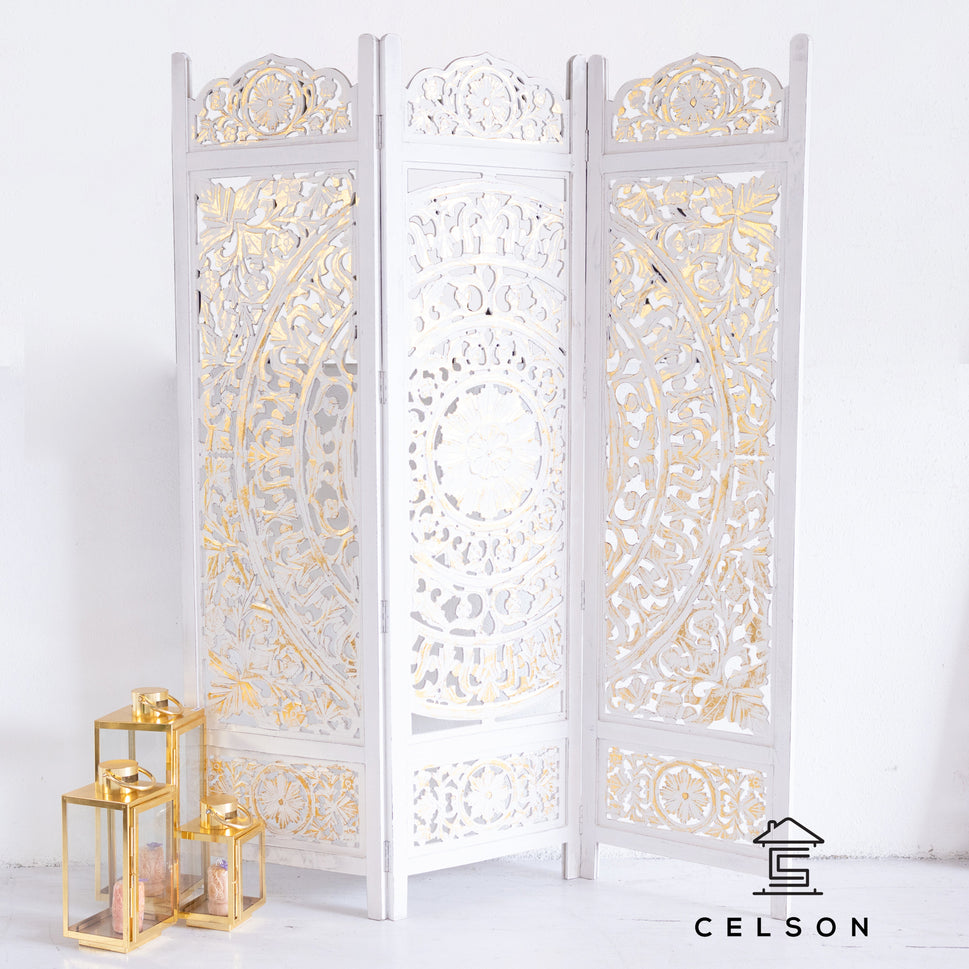 Yenfer Carved Room Divider