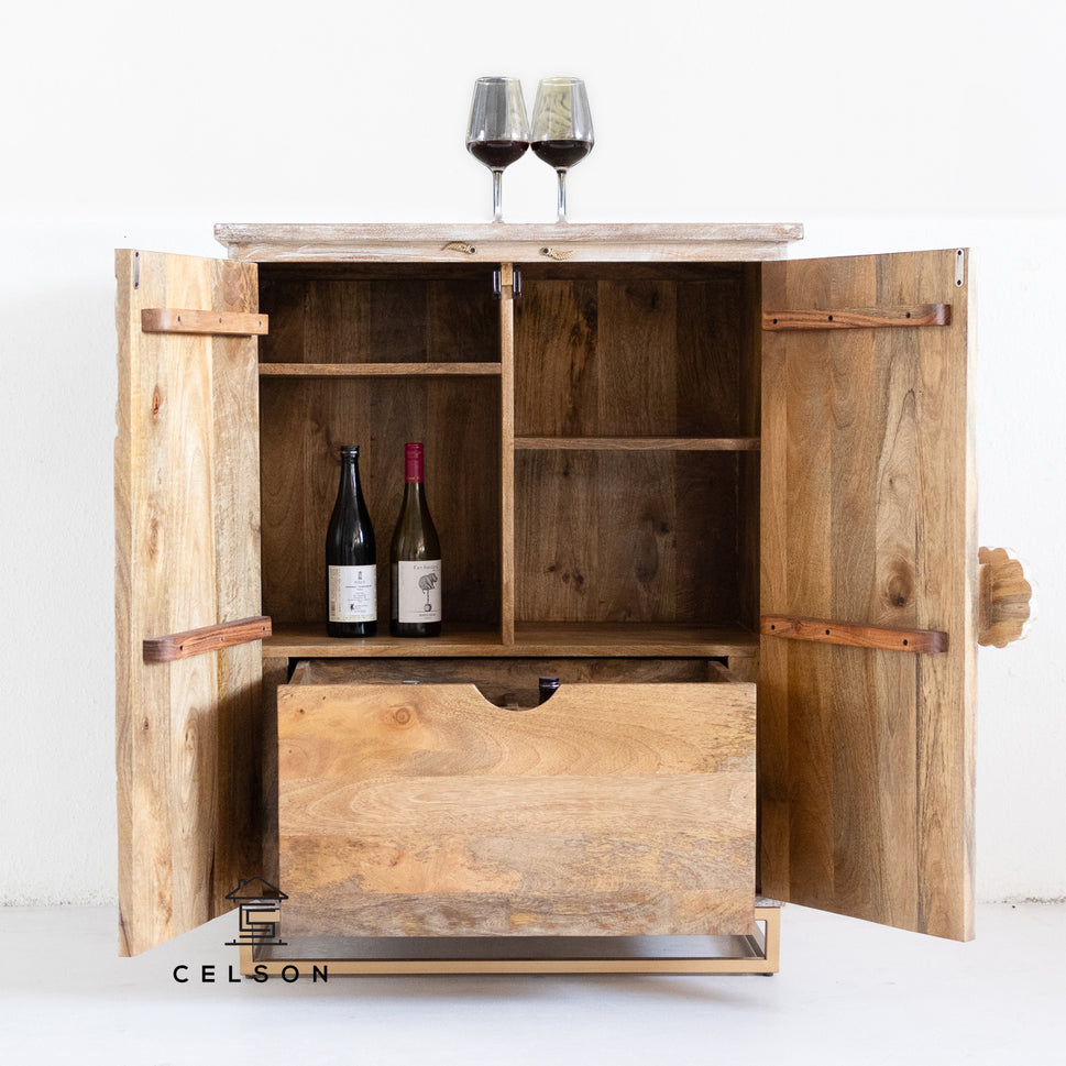 Albert Wooden Bar Cabinet